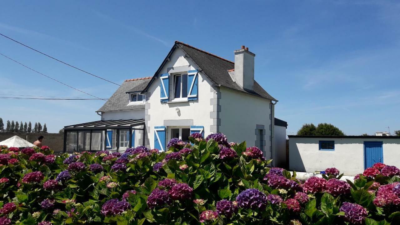 Maison de bord de mer à Keriec Villa Trélévern Eksteriør bilde