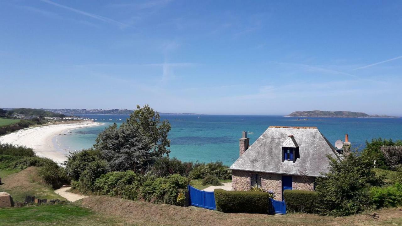 Maison de bord de mer à Keriec Villa Trélévern Eksteriør bilde