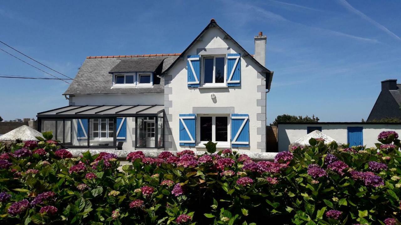 Maison de bord de mer à Keriec Villa Trélévern Eksteriør bilde