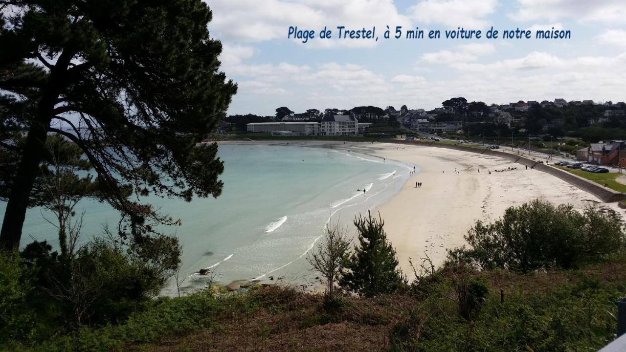 Maison de bord de mer à Keriec Villa Trélévern Eksteriør bilde